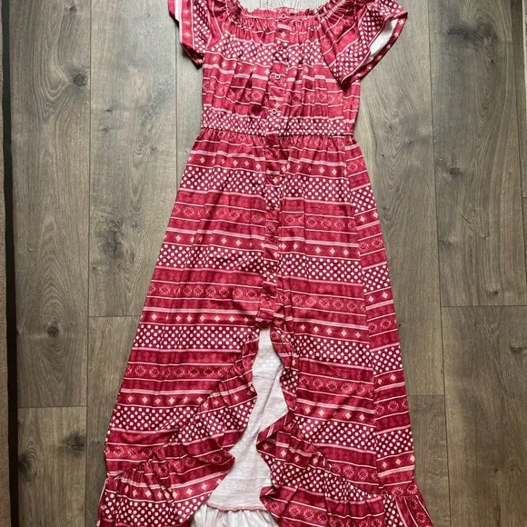 Never Worn Red/Garnet Fsu Game Day Dress Size Medium | Color: Red | Size: M | Akoskait's Closet